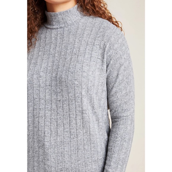 anthropologie // eri + ali fiona hacci grey tunic nwot - Picture 2 of 11